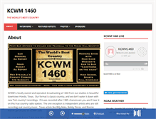 Tablet Screenshot of kcwm.net